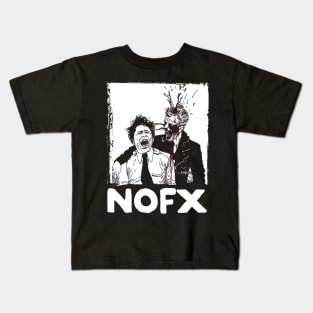 NOFX ------- Original 90s Style Fan Design Kids T-Shirt